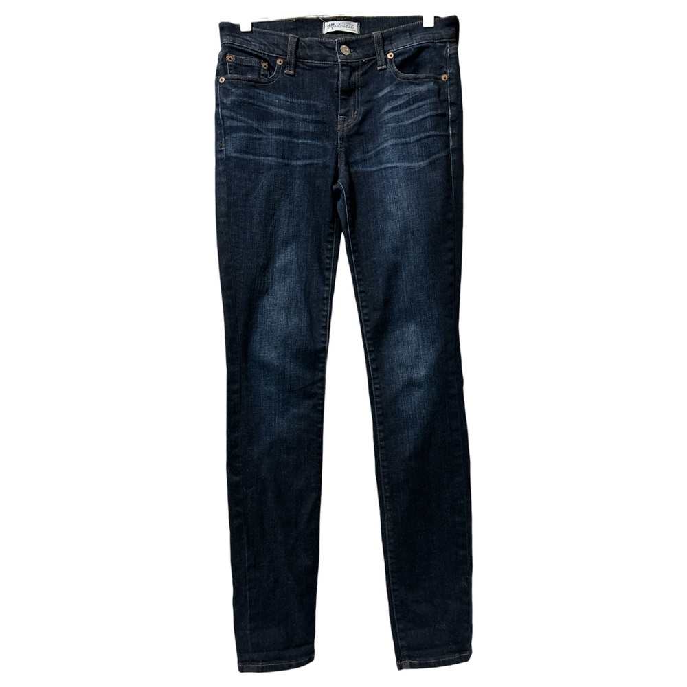 Madewell Jeans Women Size 26 Blue Indigo Alley Straight 31 Inch‎ Inseam Preppy